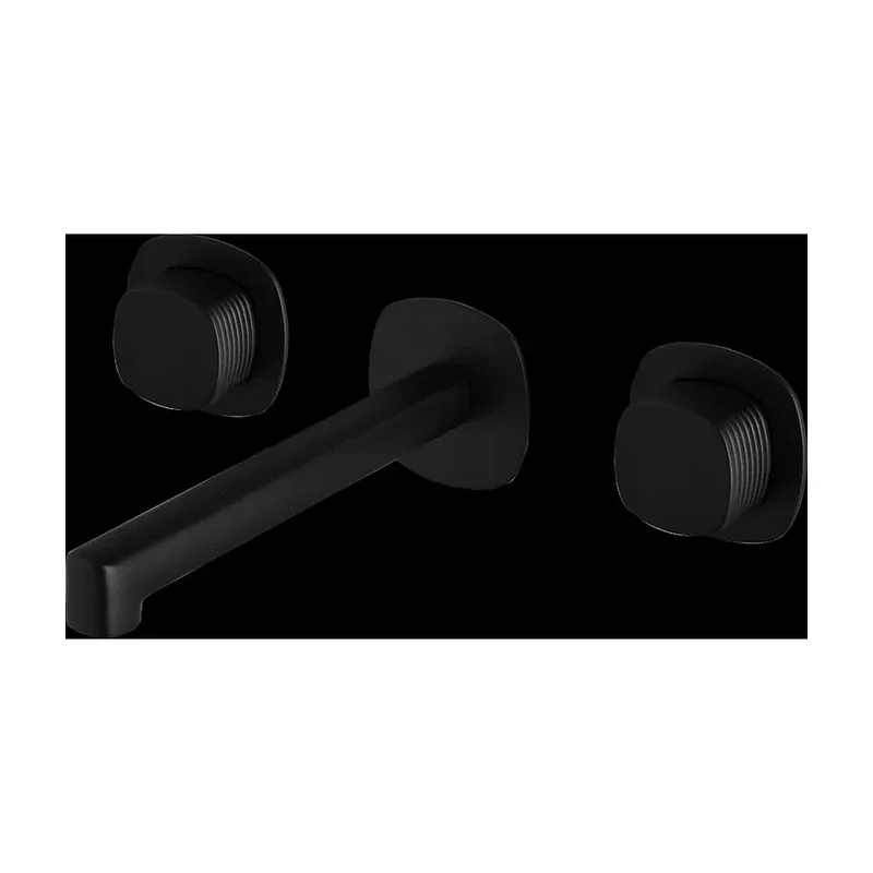 Bimando empotrado lavabo Firenze negro mate Imex