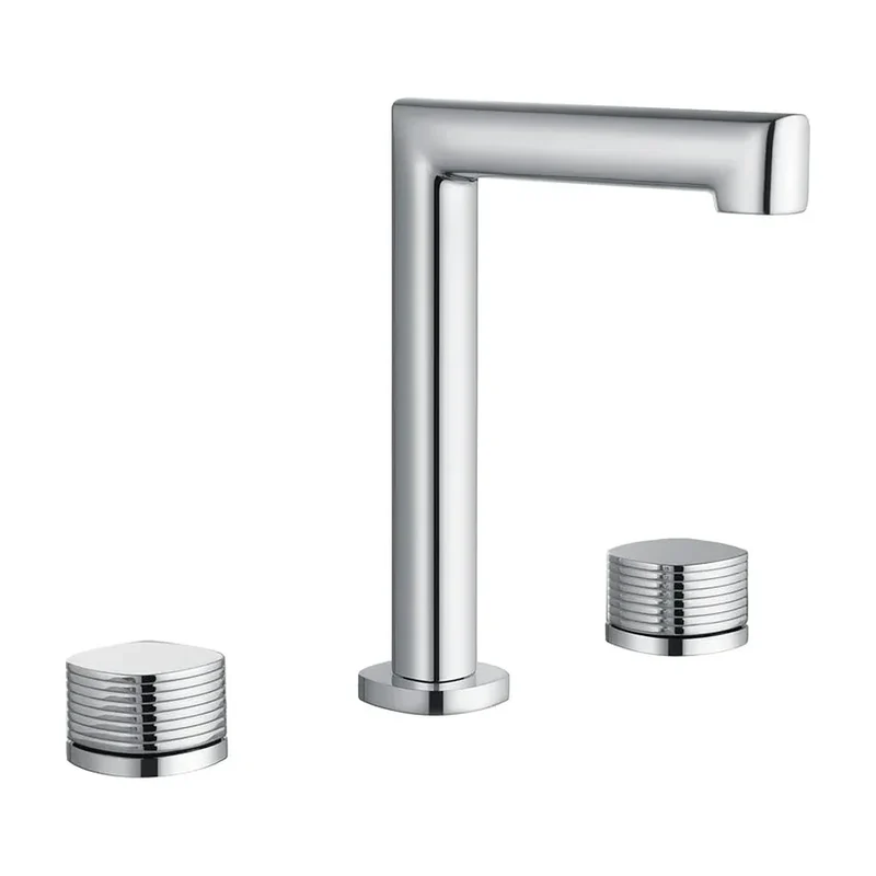 Lavabo bimando sobreencimera caño bajo Firenze cromo Imex