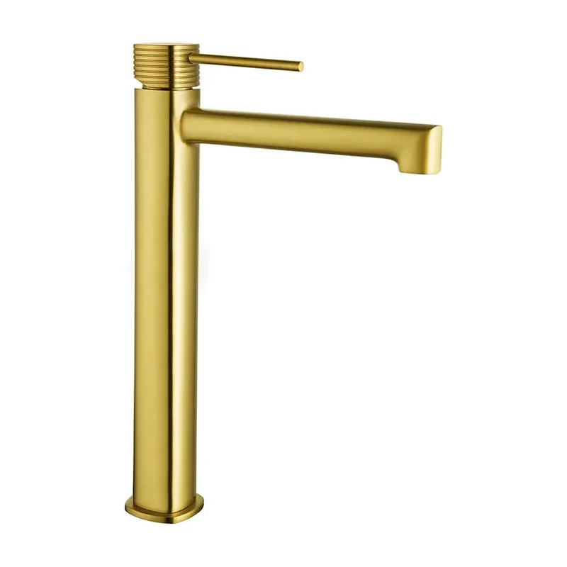 Monomando lavabo alto Firenze oro cepillado Imex