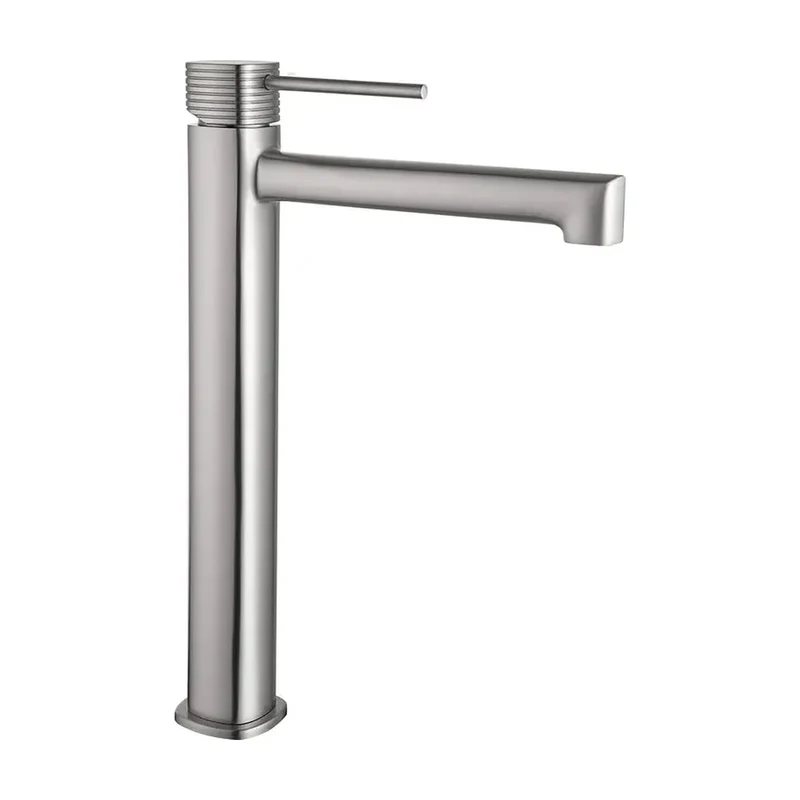 Monomando lavabo alto Firenze níquel cepillado Imex