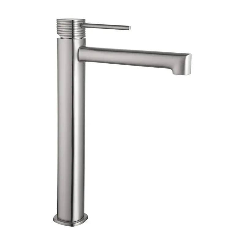 Monomando lavabo alto Firenze níquel cepillado Imex