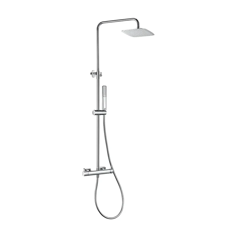 Conjunto ducha monomando Firenze cromo Imex