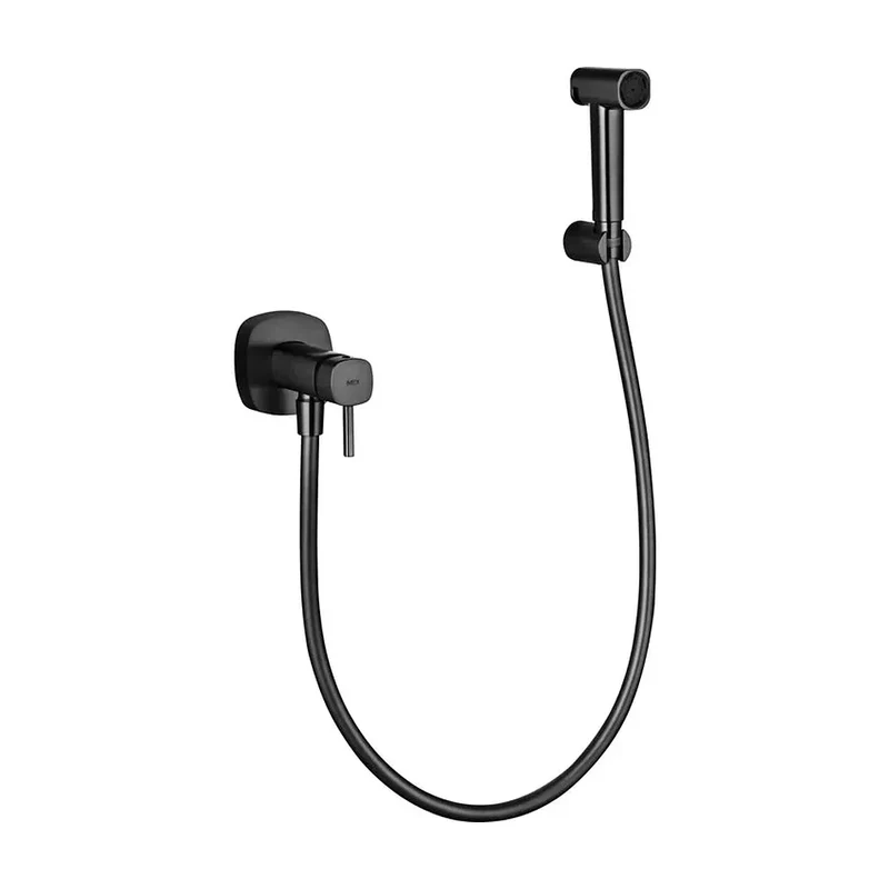 Grifo empotrado de bidé Toscana black gun metal Imex