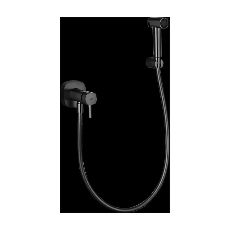 Grifo empotrado de bidé Toscana black gun metal Imex
