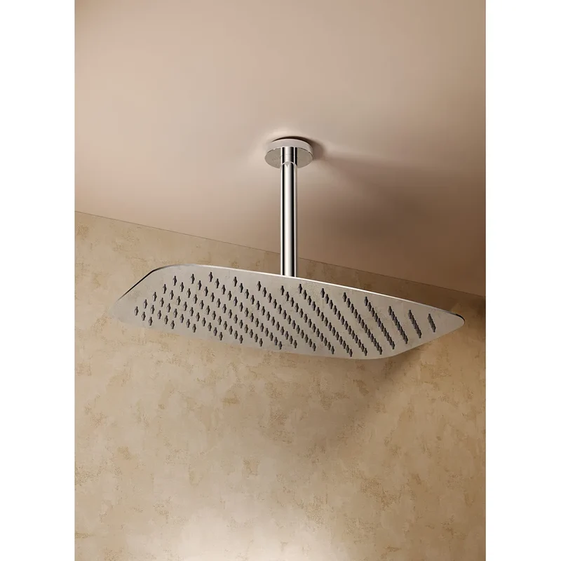 Conjunto ducha termostático empotrado Arezzo black gun metal Imex