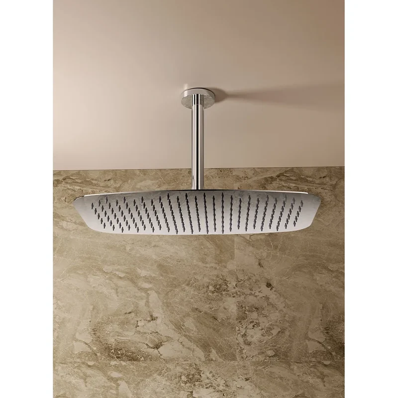 Conjunto ducha monomando empotrado Arezzo negro mate Imex