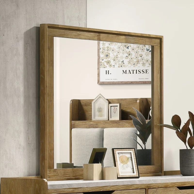 Garcia - Mirror - Light Brown