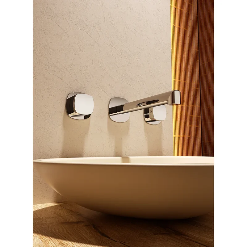 Bimando empotrado lavabo Toscana oro rosa cepillado Imex