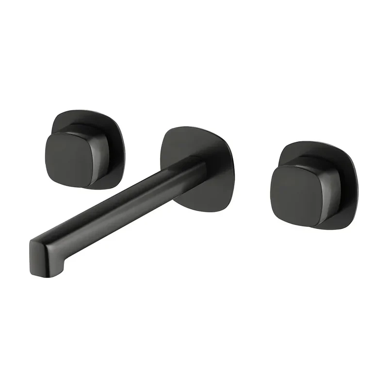 Bimando empotrado lavabo Toscana black gun metal Imex