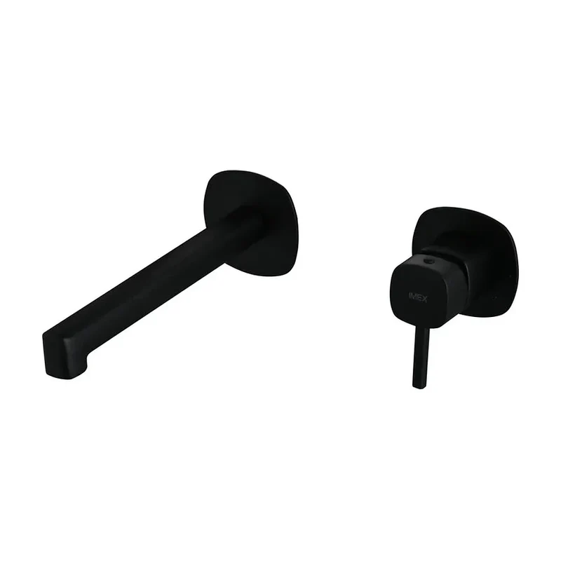 Monomando empotrado lavabo Toscana negro mate Imex