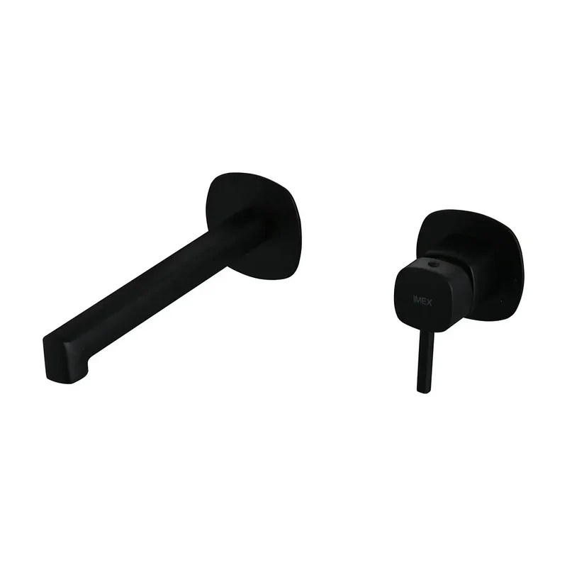 Monomando empotrado lavabo Toscana negro mate Imex