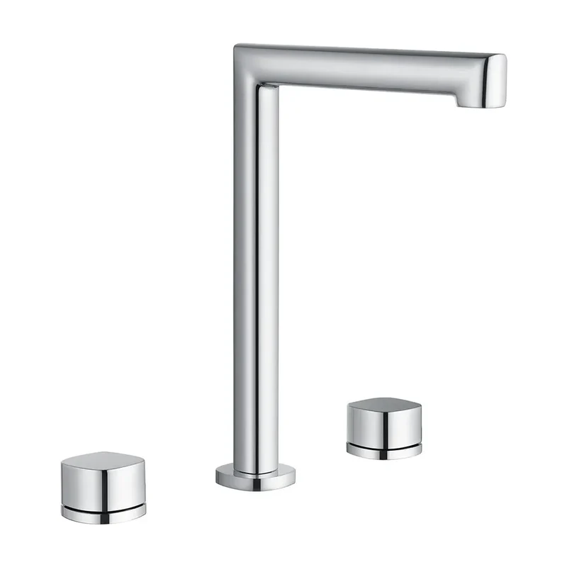 Lavabo bimando sobreencimera caño alto Toscana cromo Imex