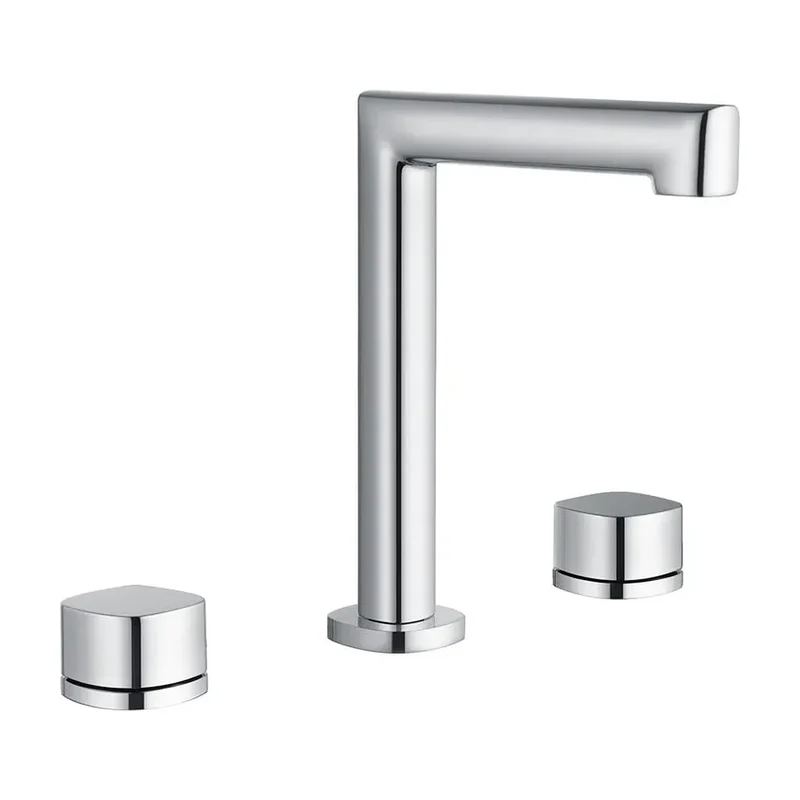 Lavabo bimando sobreencimera caño bajo Toscana cromo Imex