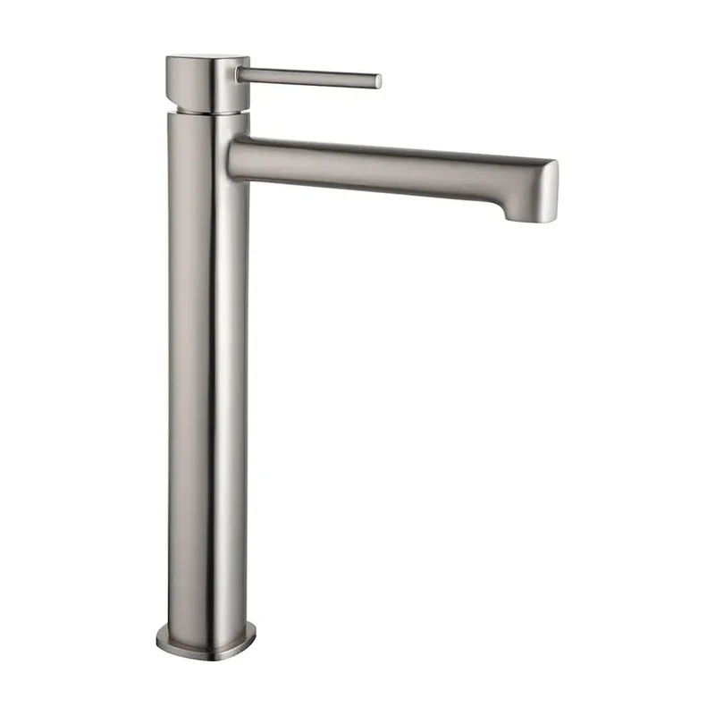 Monomando lavabo alto Toscana níquel cepillado Imex