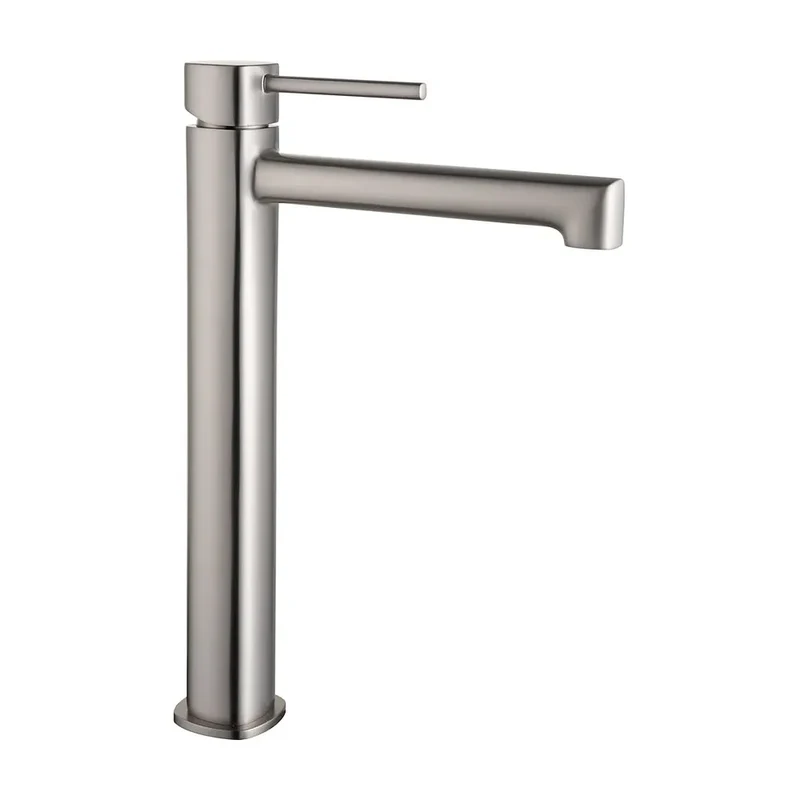 Monomando lavabo alto Toscana níquel cepillado Imex
