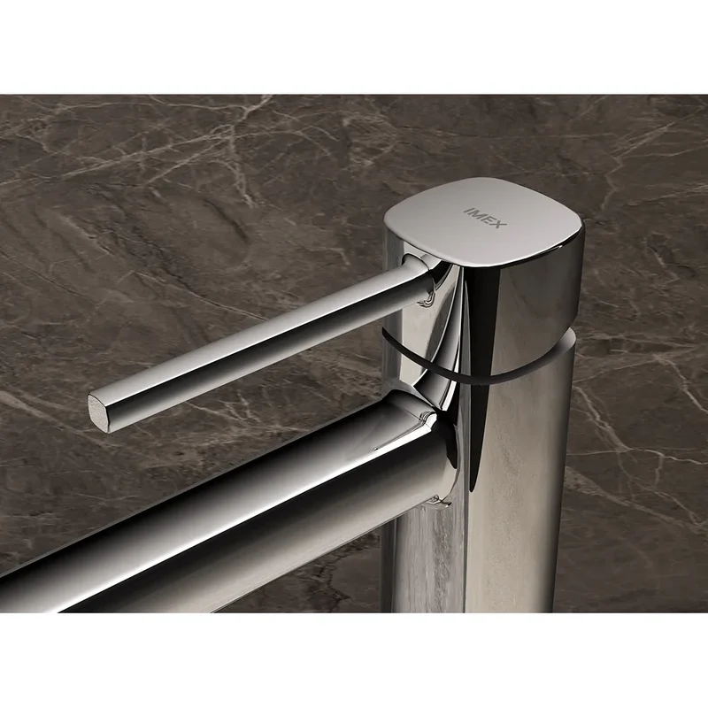 Monomando lavabo alto Toscana negro mate Imex