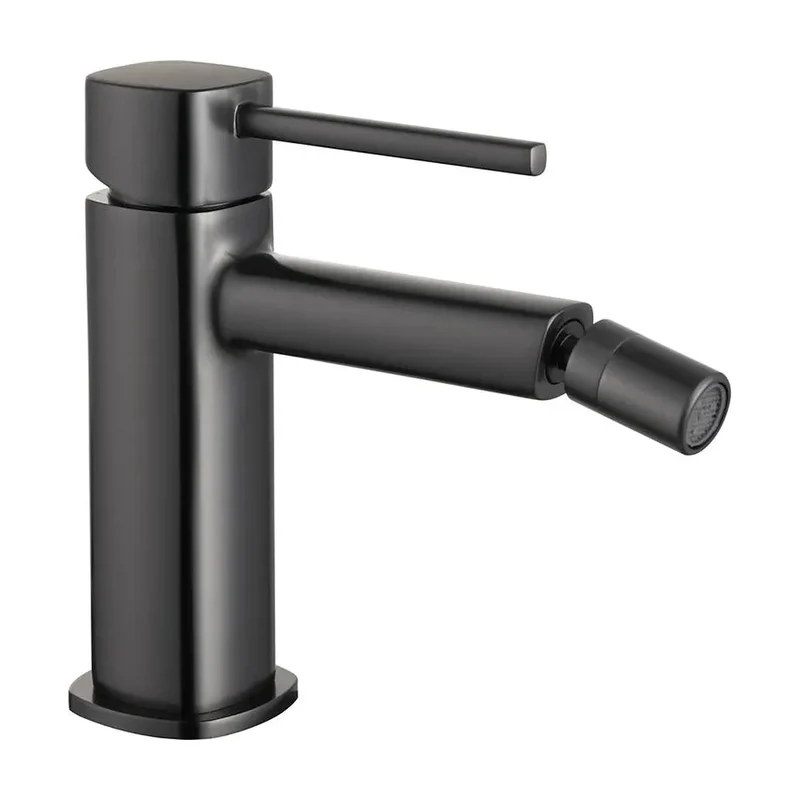Monomando bidé Toscana black gun metal Imex