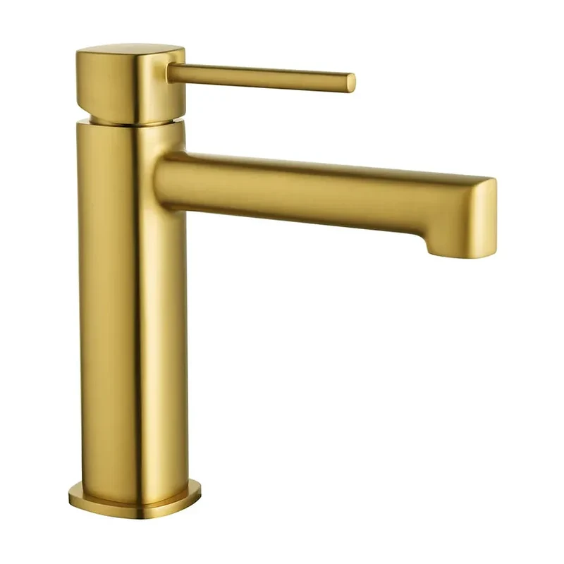 Monomando lavabo Toscana oro cepillado Imex