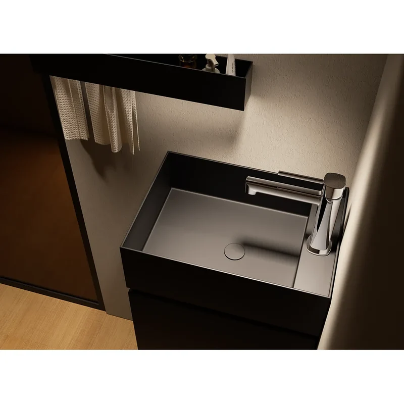 Monomando lavabo Toscana níquel cepillado Imex