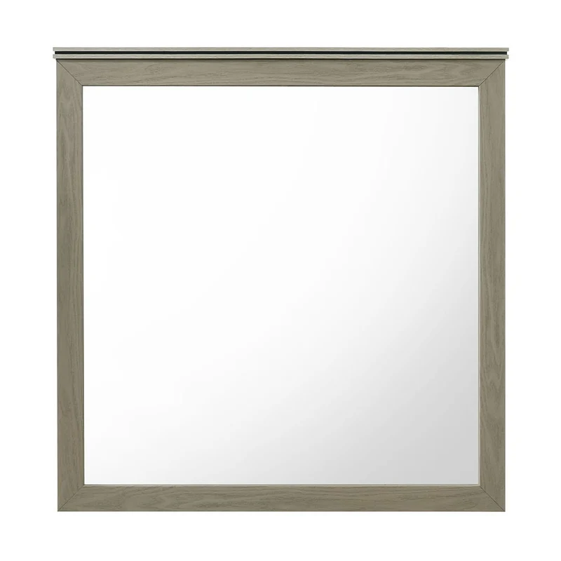 Joanna - Mirror - Weathered Gray