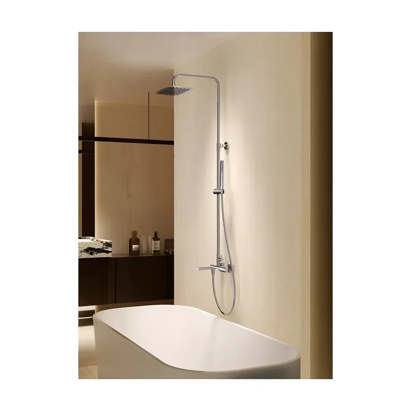 Conjunto bañera monomando Toscana black gun metal Imex