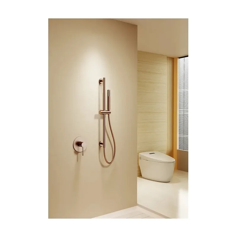 Set Ducha Empotrado Mosú Black Gun Metal Imex