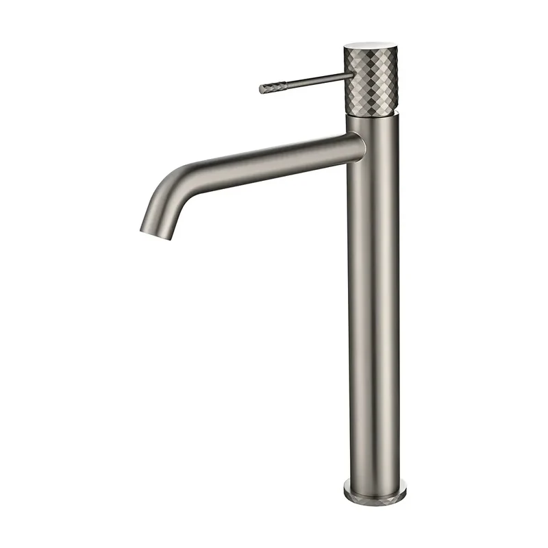 Monomando lavabo alto Genova níquel cepillado Imex