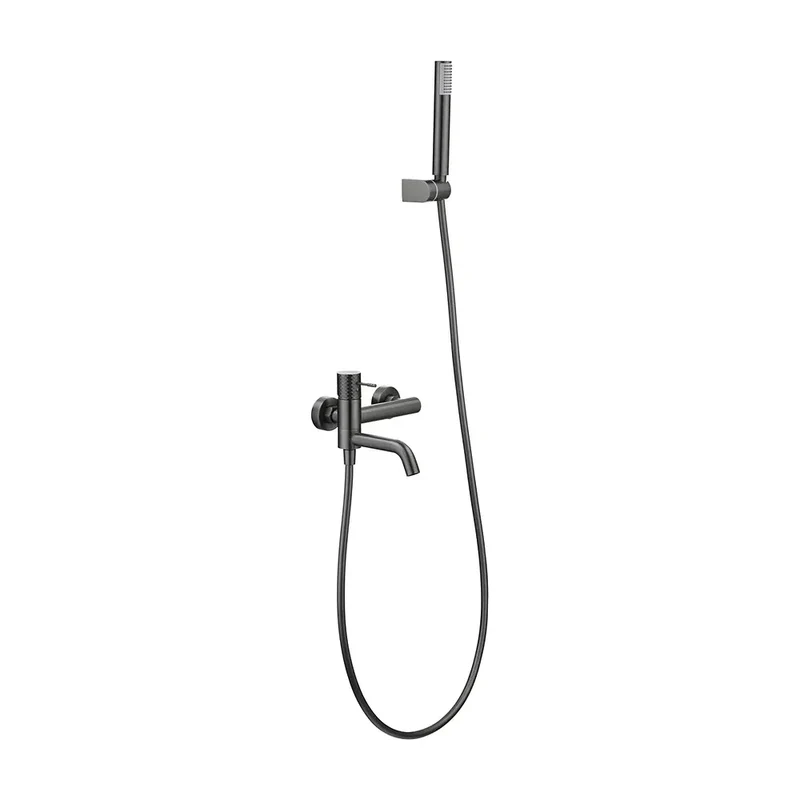 Kit baño/ducha monomando Genova black gun metal Imex