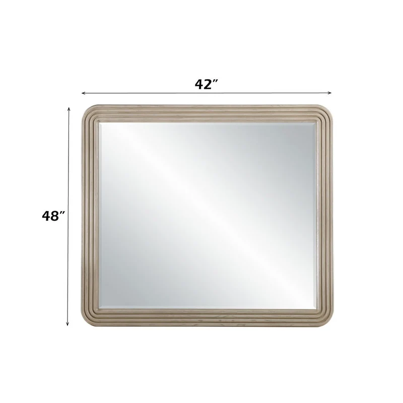Leanna - Mirror - Light Oak