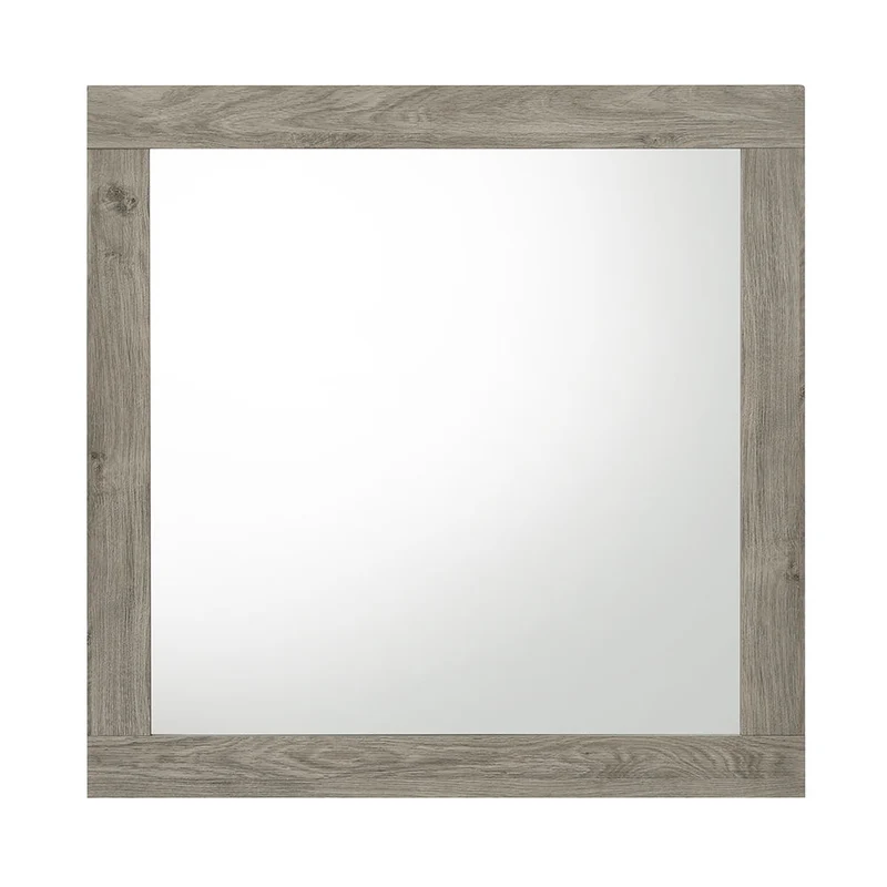 Mari - Mirror - Light Gray Finish