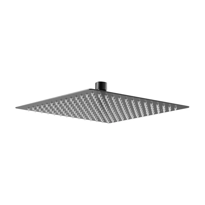 Rociador cuadrado 30x30 black gun metal Imex