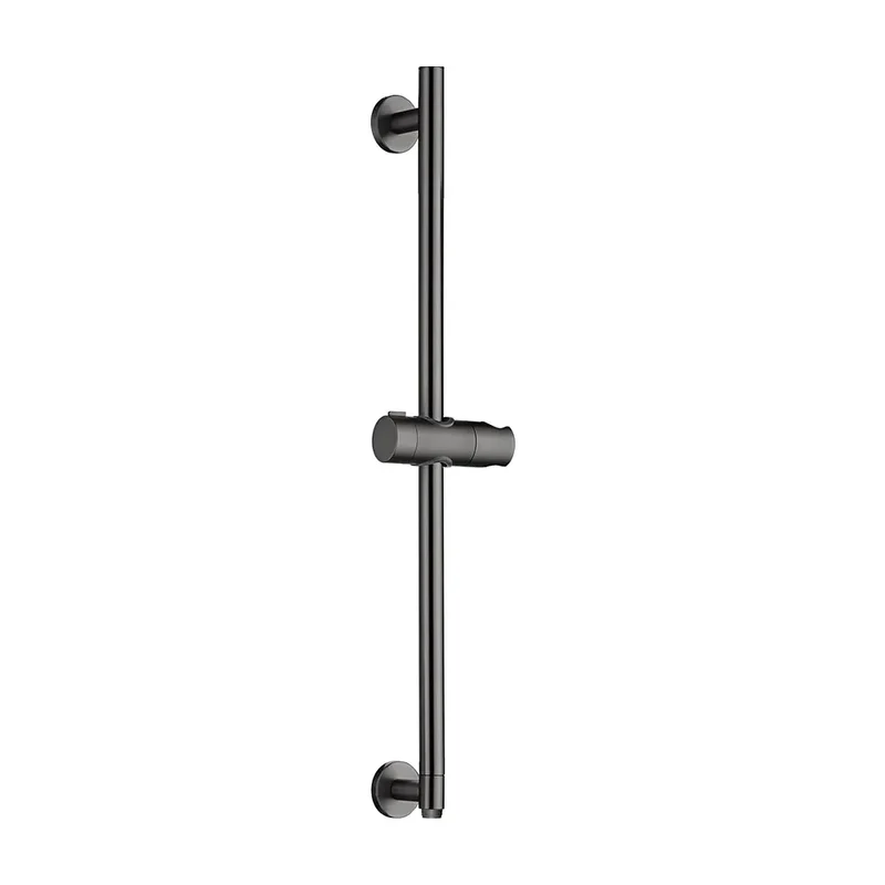 Barra soporte mango ducha deslizante black gun metal Imex