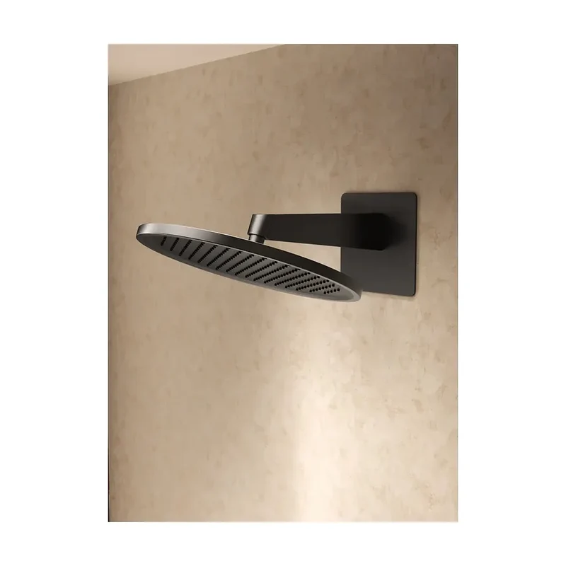 Conjunto ducha termostático empotrado Inari black gun metal Imex