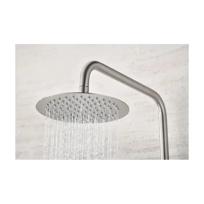 Conjunto Ducha Monomando Monza Níquel Cepillado Imex