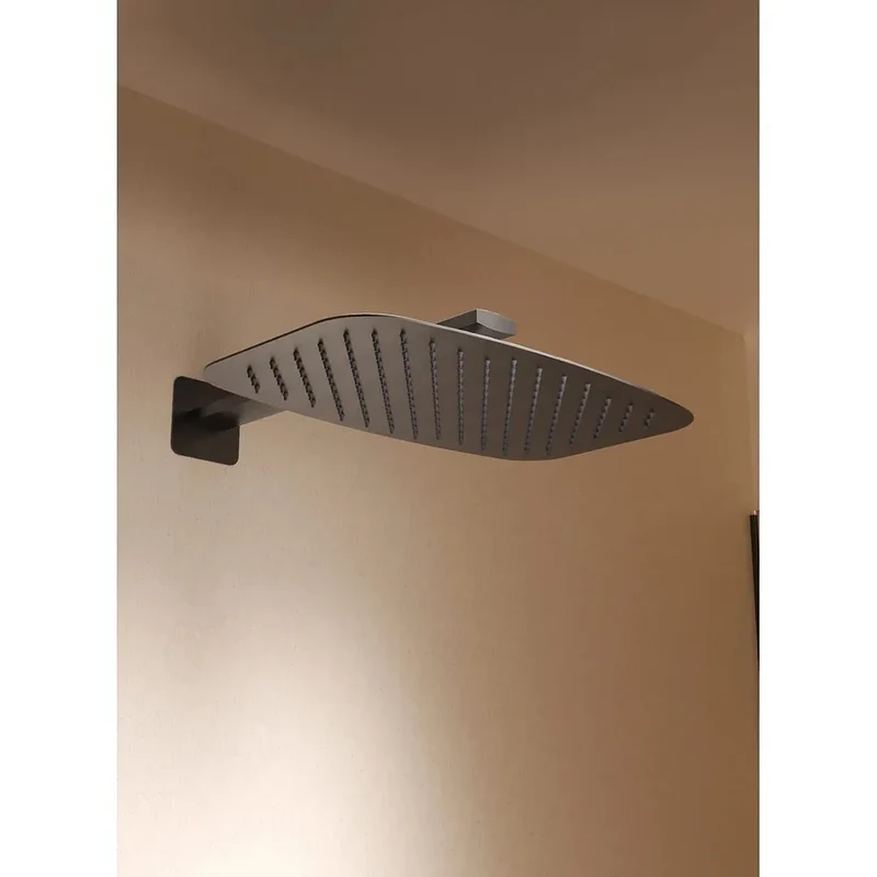 Conjunto Ducha Termostático Empotrado Firenze Oro Rosa Cepillado Imex