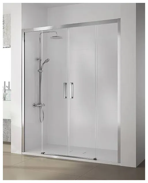 Mampara de ducha de cristal templado CU100 Kassandra