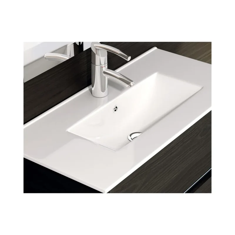 Lavabo de Baño Design Fossil Natura Blanco Brillo