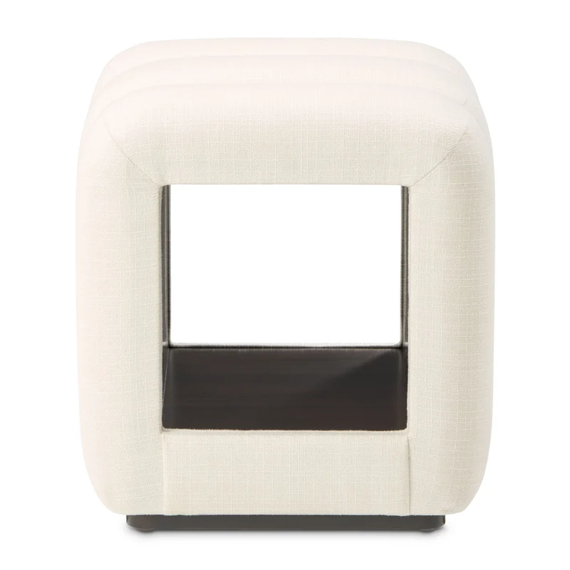 Belmont Place - Vanity Bench - Cream / Espresso
