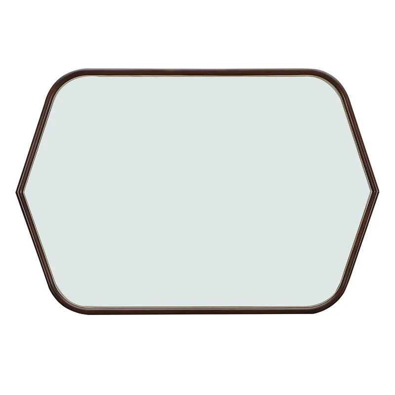 Houston - Wall Mirror - Walnut