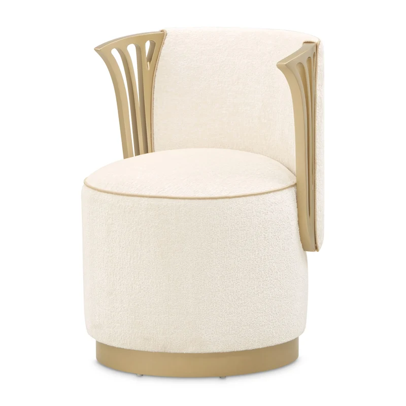 La Terrazza - Vanity Chair - Creamy Pearl