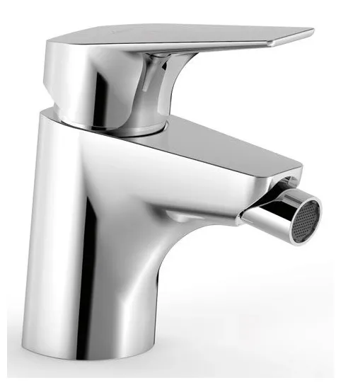 Grifo monomando para bidet con latiguillos de alimentación flexibles Canigó Tres