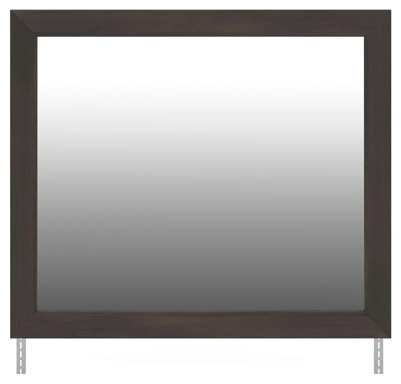 Shaehartin - Bedroom Mirror - Dark Brown