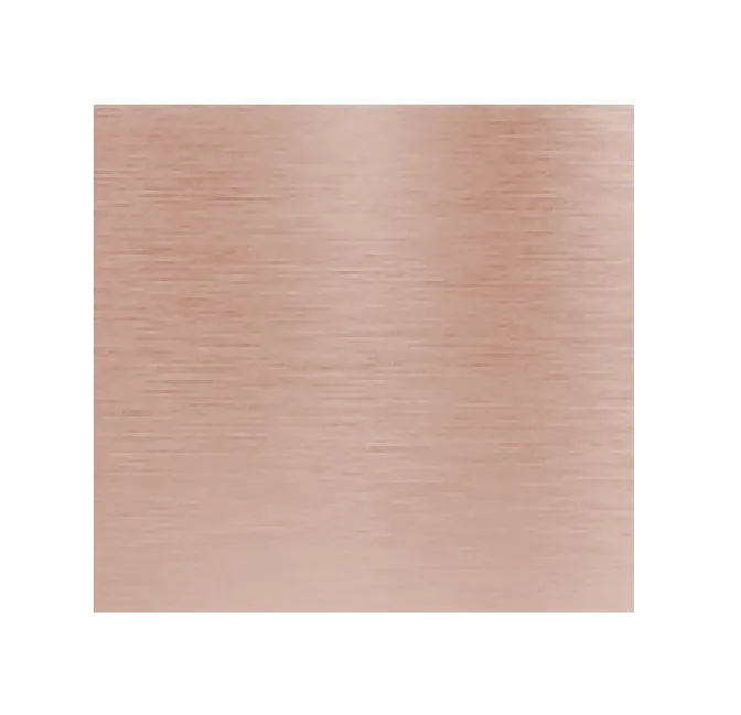 Rociador rectangular de ducha a pared con acero inoxidable en acabado oro rosa mate Complementos TRES