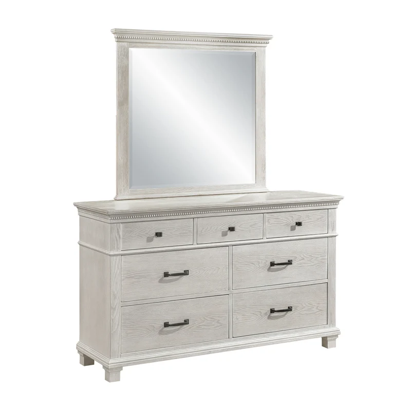 Silver Sands - Mirror - Gray