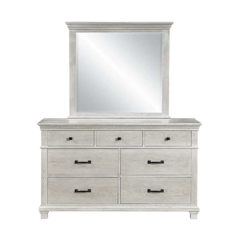 Silver Sands - Mirror - Gray