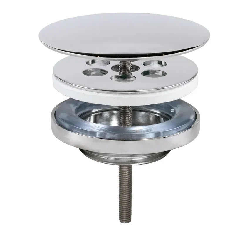 Grifo para lavabo electrónico de latón con acabado cromado Tempo Basic TRES