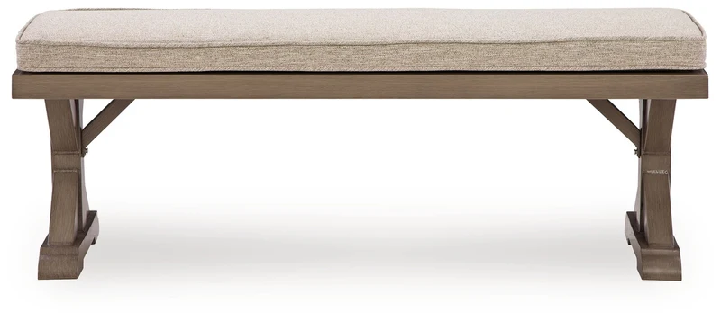 Laguna Heights - Bench With Cushion - Beige