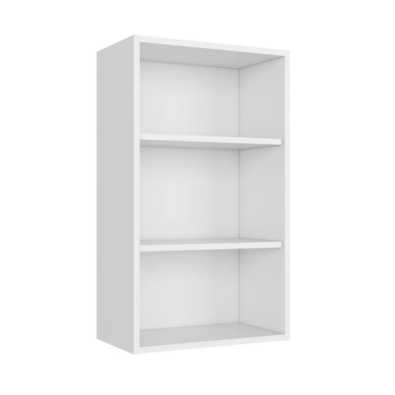 Complemento Gabinete Superior Dibala, Blanco Perla, Cuenta con 3 Entrepaños