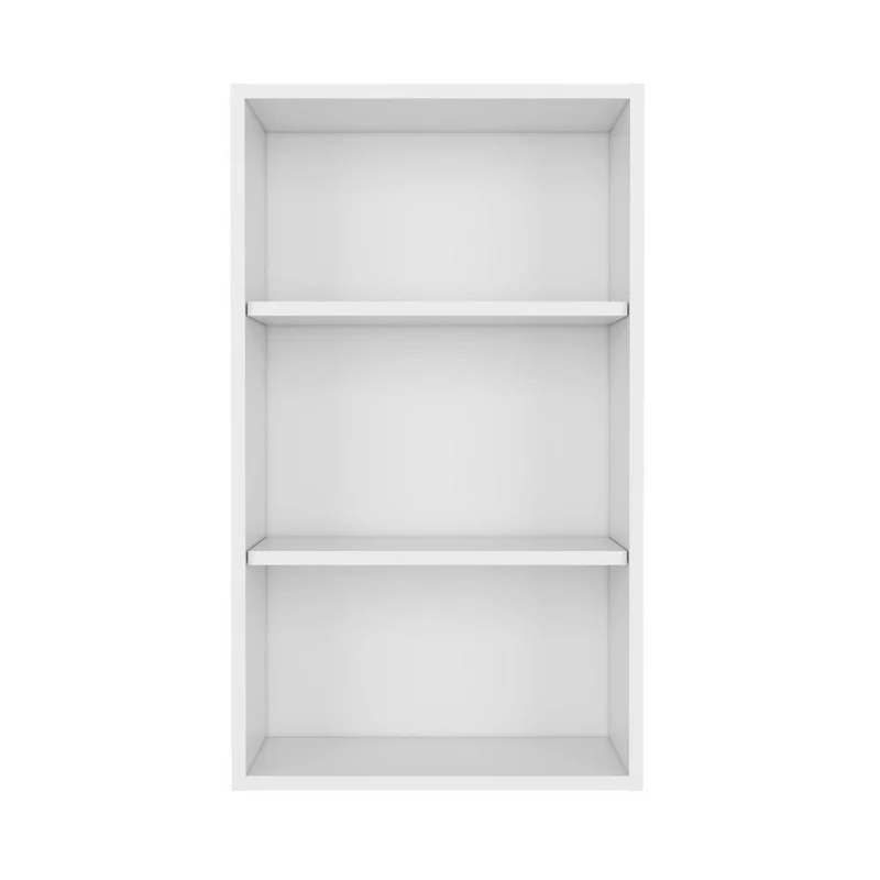 Complemento Gabinete Superior Dibala, Blanco Perla, Cuenta con 3 Entrepaños