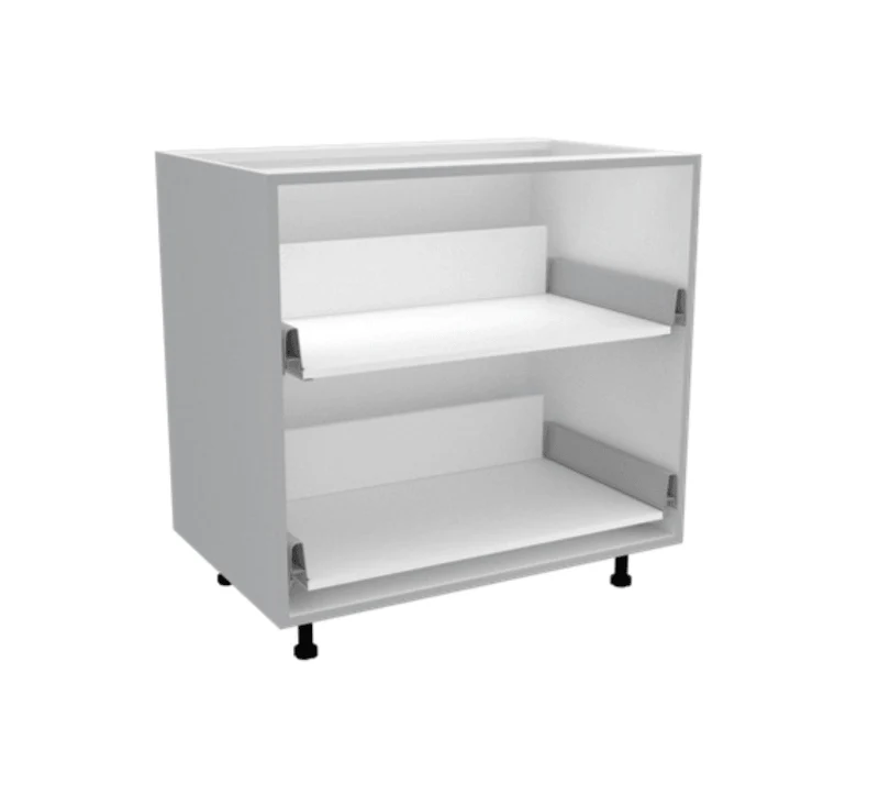 Gabinete Inferior Chester, Blanco Perla, con Dos Entrepaños